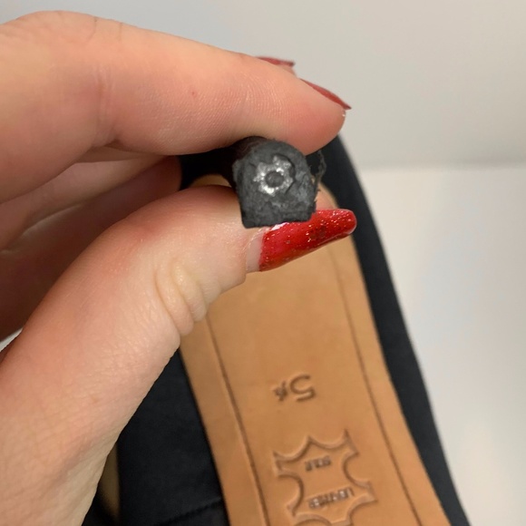 Sam Edelman Black Halan Frayed Pointed Toe Pump - Picture 10 of 13